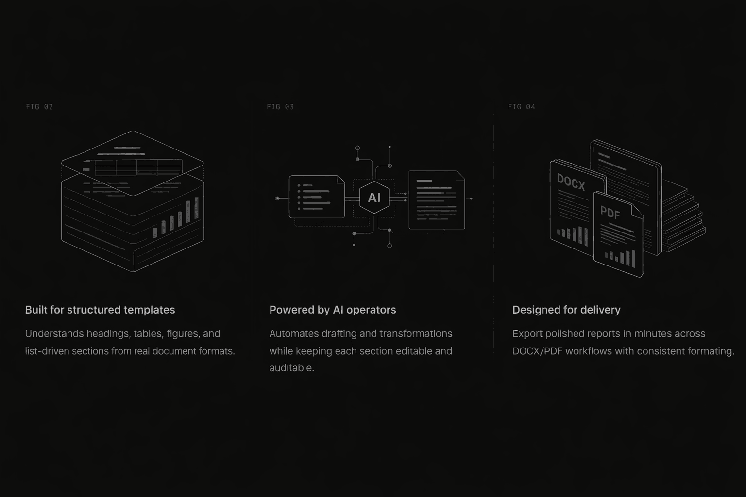 Reportly capabilities preview